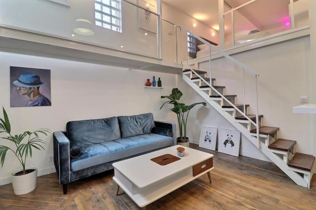 Unique Loft Apartment Located 15 Minutes From The Champs Elysees Saint-Ouen  Extérieur photo