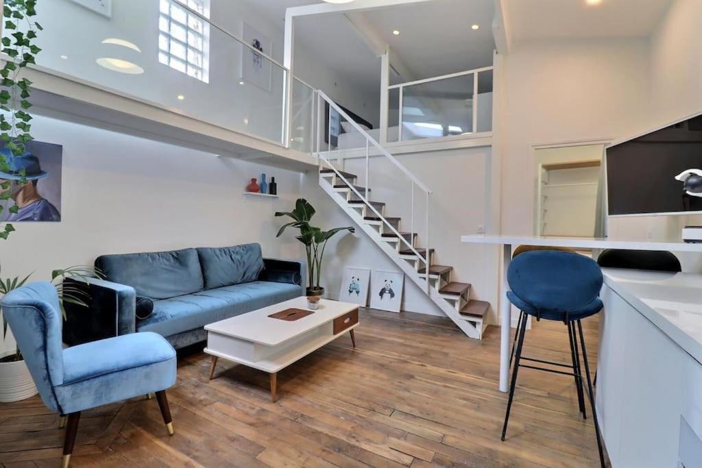 Unique Loft Apartment Located 15 Minutes From The Champs Elysees Saint-Ouen  Extérieur photo